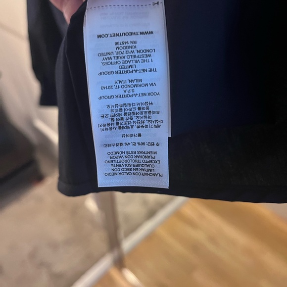 SOLD Iris & Ink Dark Navy Top - Picture 6 of 7